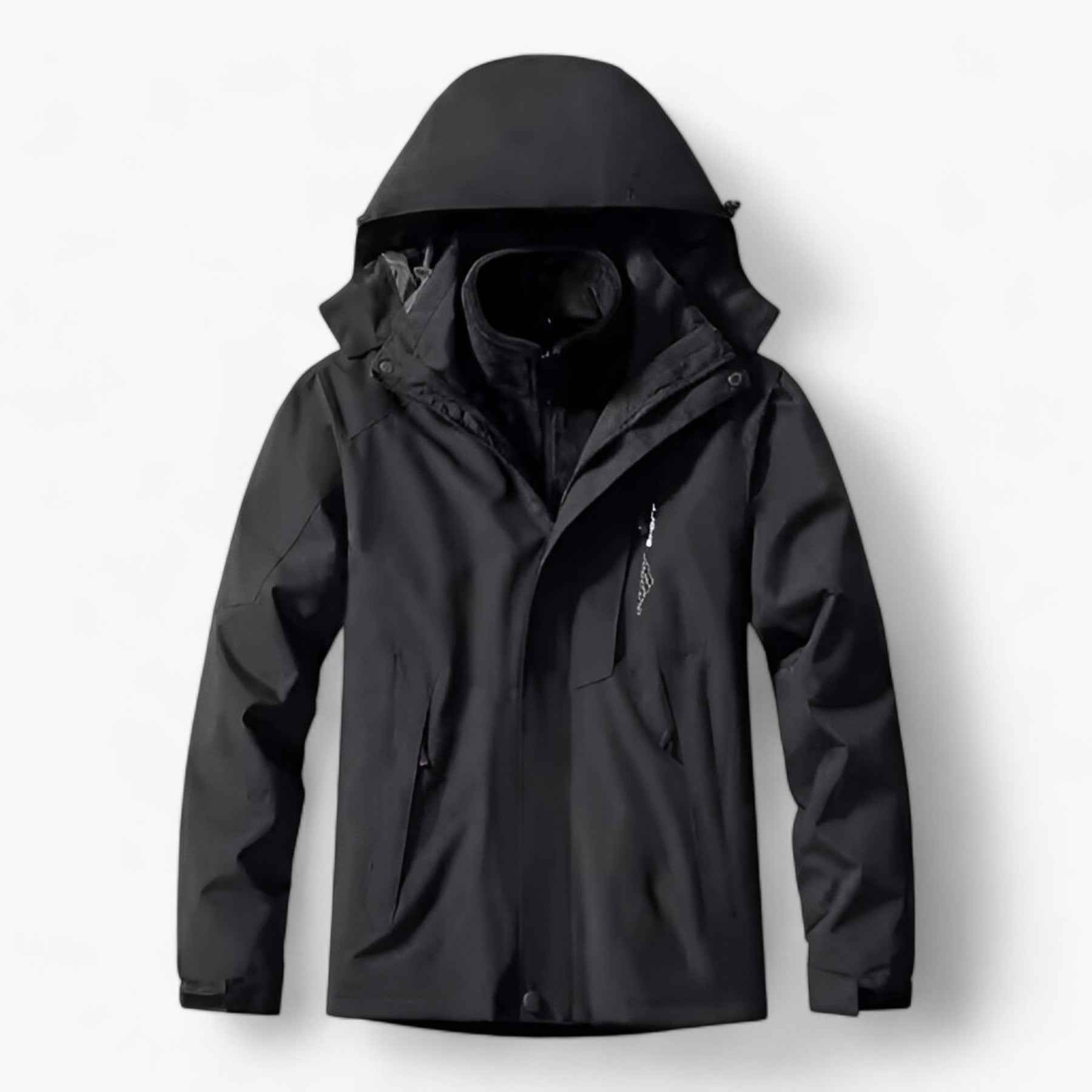 outdoor equipment : Buiten Ensemble 3-in-1 - Winterwarm Waterdicht - Witte Mannen in Grijze Mannen van Pantino