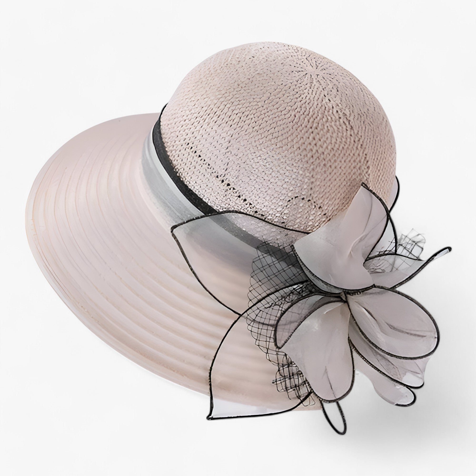 Sun Hat : Hoed Dames Khaki - Stijlvolle Dameshoed - Brede Rand voor Bescherming Tegen de Zon in Khaki van Pantino