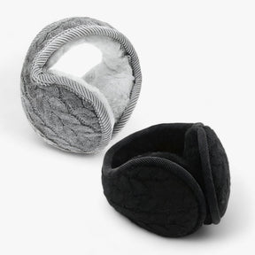 Earmuffs : Winddichte Pluche Oordopjes - Wintercomfort de Hele Dag door - Grijs in van Pantino