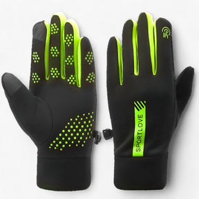 outdoor equipment : GlacierGuard - Winterhandschoenen - Warme en Waterdichte Bescherming in Groen (Heren) van Pantino