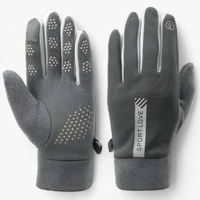 outdoor equipment : GlacierGuard - Winterhandschoenen - Warme en Waterdichte Bescherming in Grijs (Heren) van Pantino