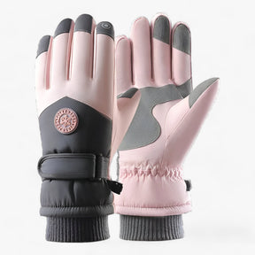 outdoor equipment : GlacierPro - Skihandschoenen - Waterdichte & Thermische Bescherming in Vrouwen-Roze van Pantino