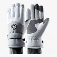 outdoor equipment : GlacierPro - Skihandschoenen - Waterdichte & Thermische Bescherming in Vrouwen-Grijs van Pantino