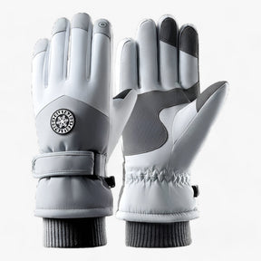 outdoor equipment : GlacierPro - Skihandschoenen - Waterdichte & Thermische Bescherming in Vrouwen-Grijs van Pantino