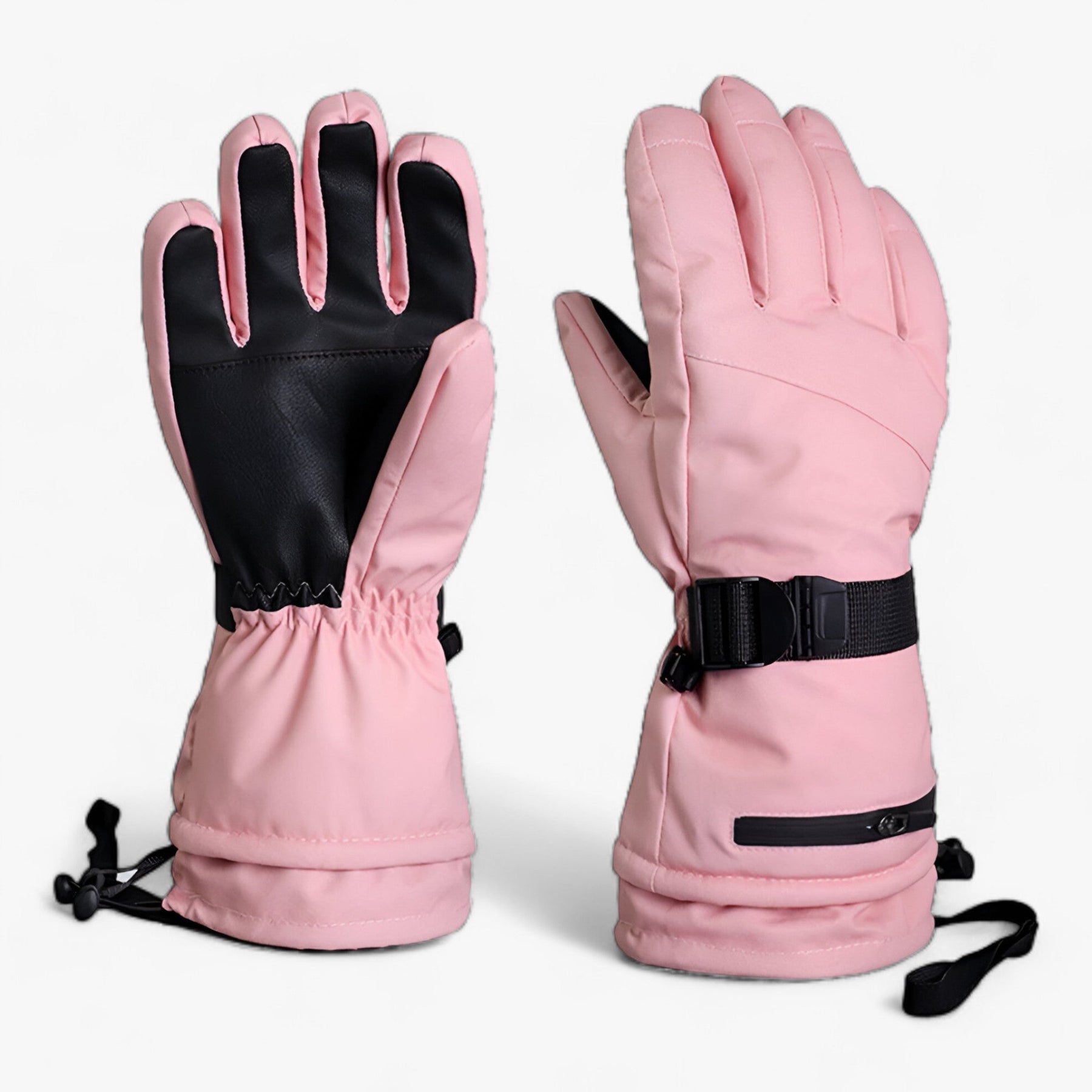 outdoor equipment : ArcticShield - Winterskihandschoenen - Winddicht & Draagbaar Comfort in Roze S van Pantino