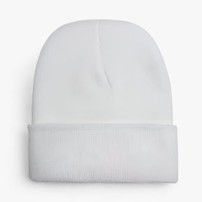 Beanie : Muts Dames Donkergrijs - Unisex Fleece - Zachte Warmte voor Iedereen in Wit van Pantino