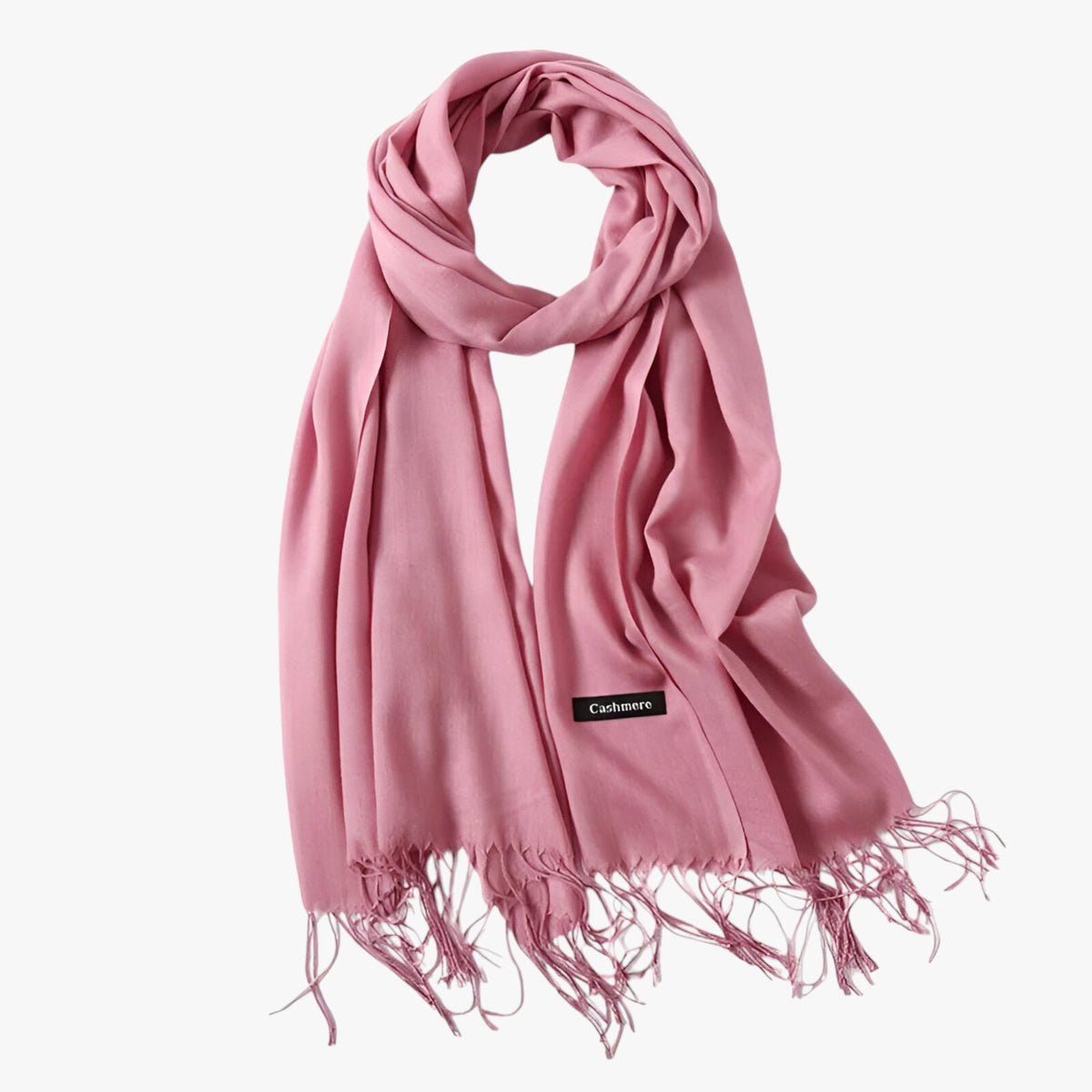 Scarf : Sjaal Dames Koninklijk Blauw - Lange Winter van Tessale voor - Elegant en Veelzijdig in Lederen rood 200x68cm van Pantino
