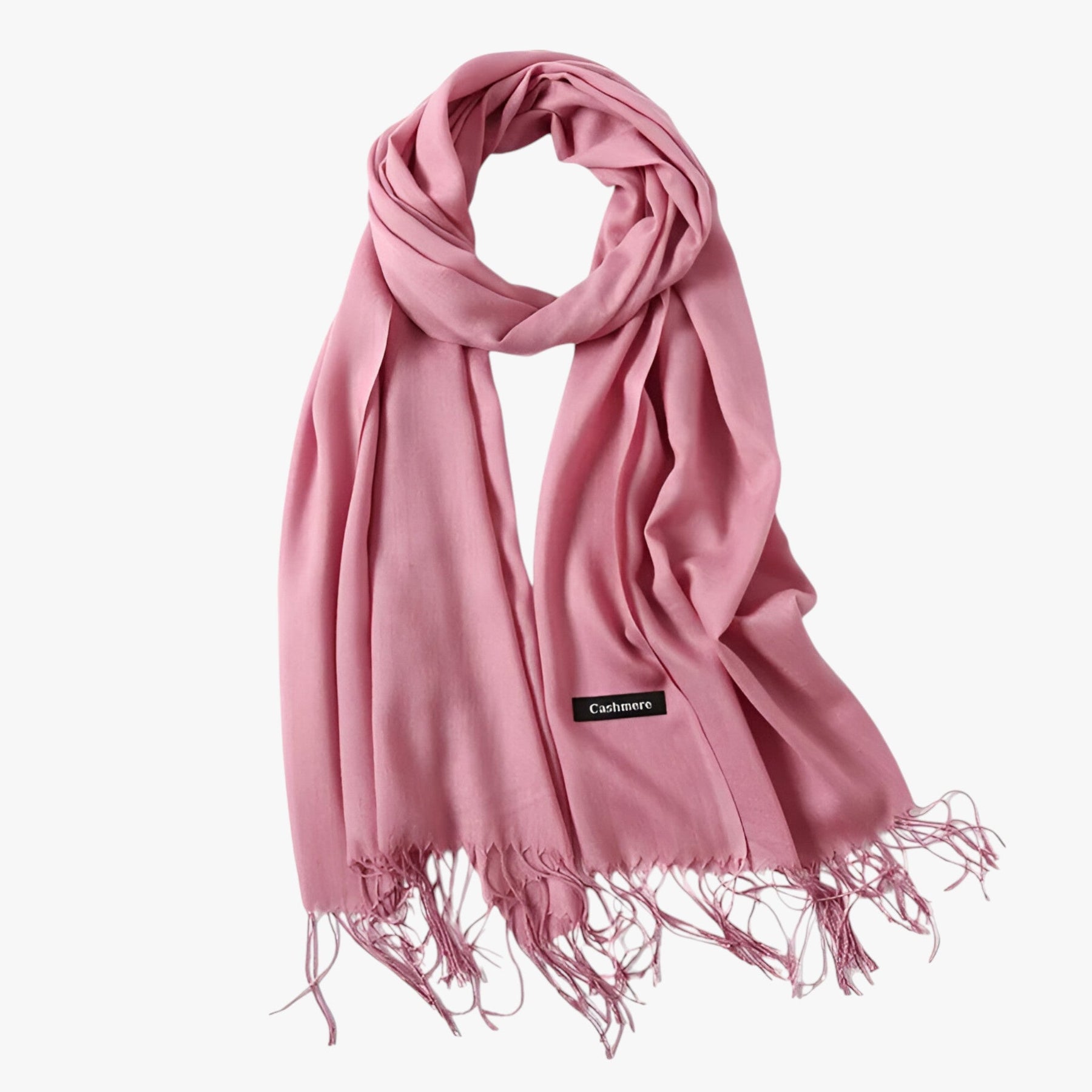 Scarf : Sjaal Dames Koninklijk Blauw - Lange Winter van Tessale voor - Elegant en Veelzijdig in Lederen rood 200x68cm van Pantino