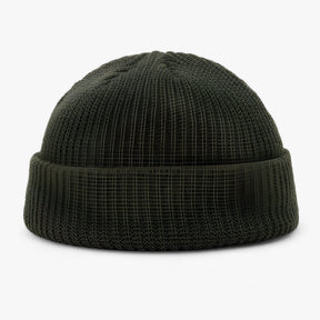 Beanie : Muts Dames Donkergeel - Warme Wintermuts - Comfortabele Vrijetijdstijl voor Iedereen in Groen One size van Pantino
