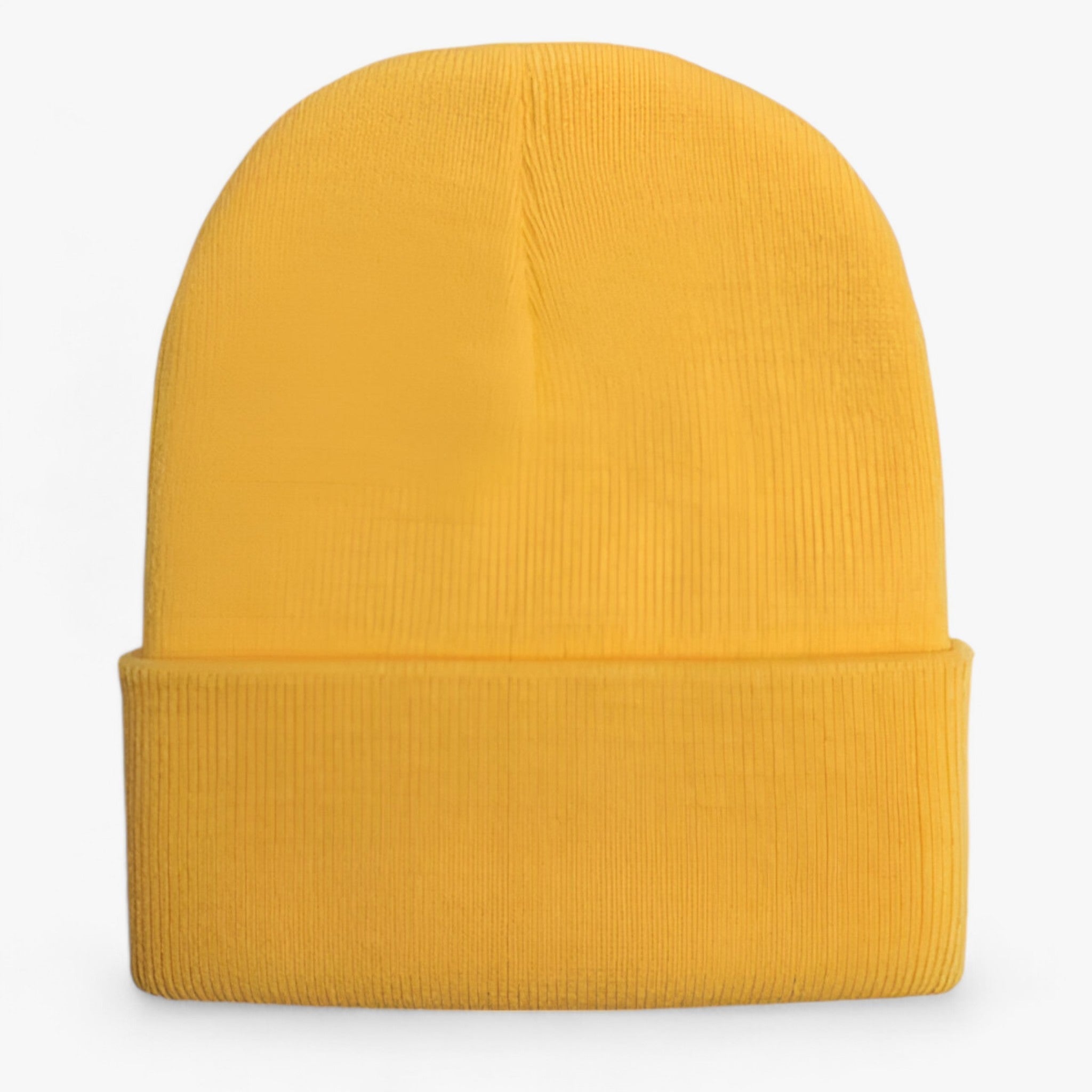 Beanie : Muts Dames Donkergrijs - Unisex Fleece - Zachte Warmte voor Iedereen in Geel van Pantino