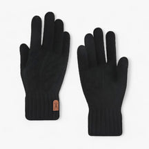Winter Gloves : Handschoenen Marineblauw - CozyWarm - Touchscreen Winterhandschoenen in Zwart van Pantino