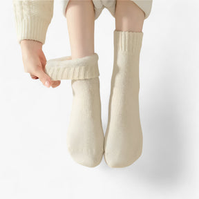 Socks : Sokken Heren 3 Witte Paren - Wol -Set - Warm en Gezellig Comfortabel 3 Witte Paren in van Pantino