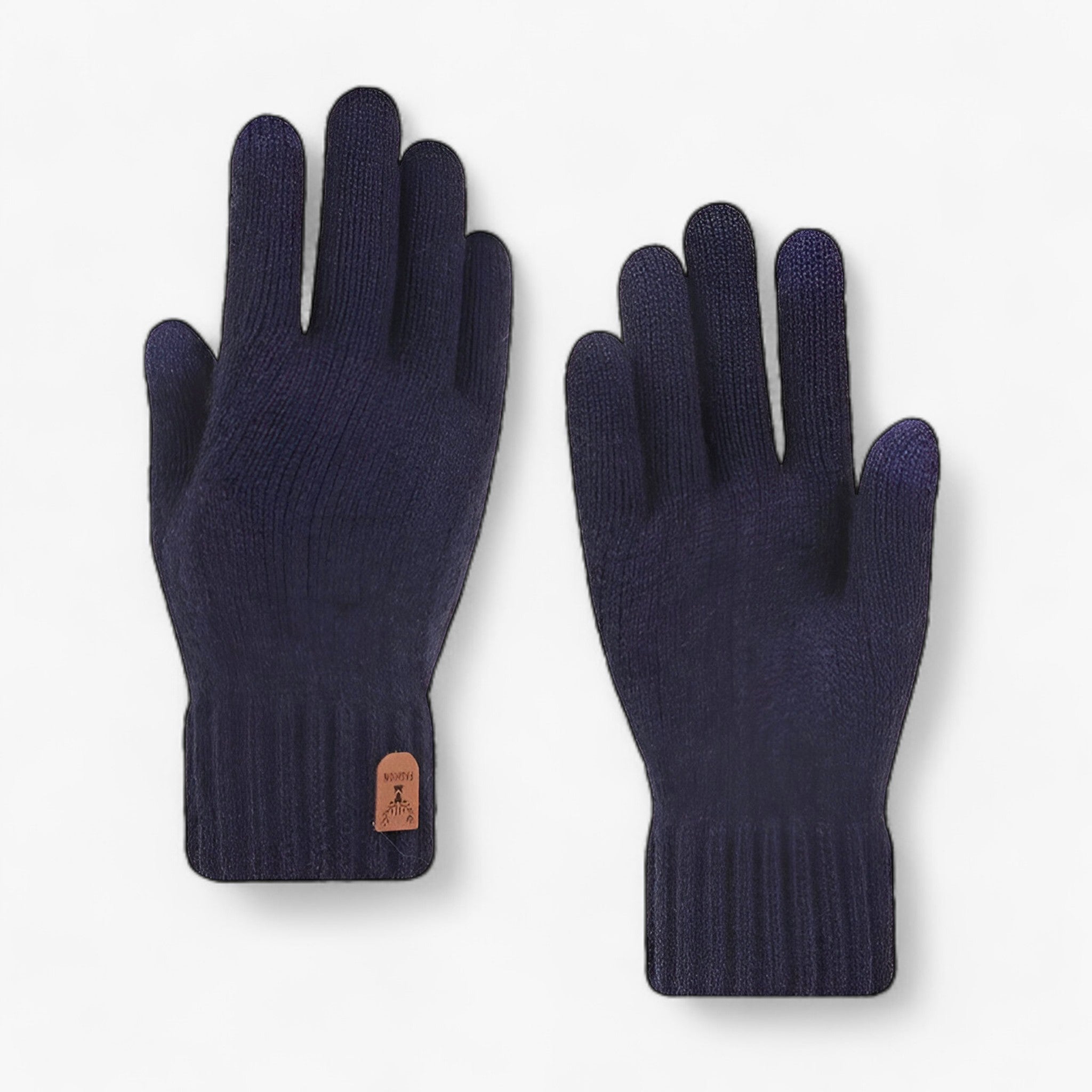 Winter Gloves : Handschoenen Marineblauw - CozyWarm - Touchscreen Winterhandschoenen in Marineblauw van Pantino