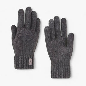 Winter Gloves : Handschoenen Marineblauw - CozyWarm - Touchscreen Winterhandschoenen in Diepgrijs van Pantino