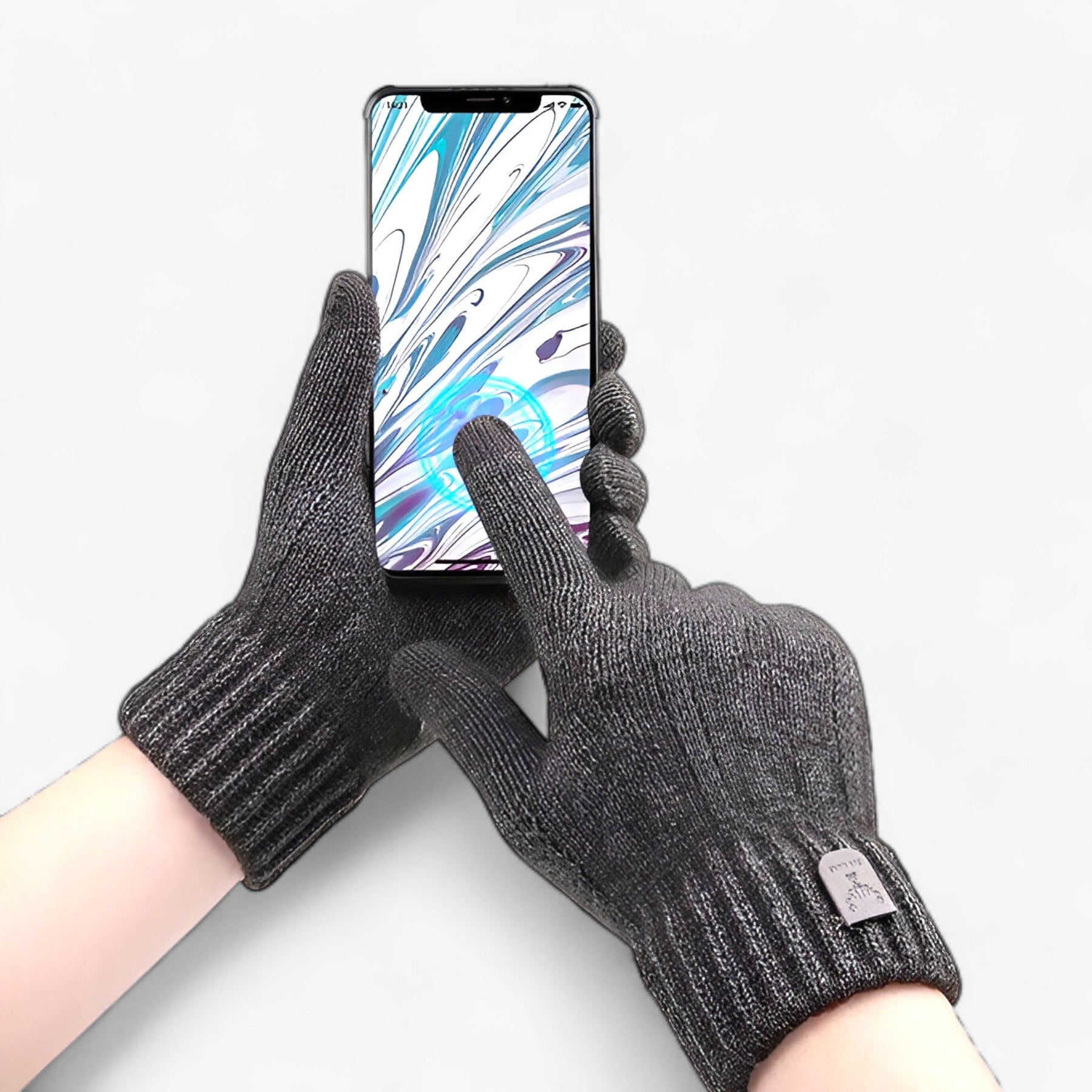 Winter Gloves : Handschoenen Marineblauw - CozyWarm - Touchscreen Winterhandschoenen in van Pantino