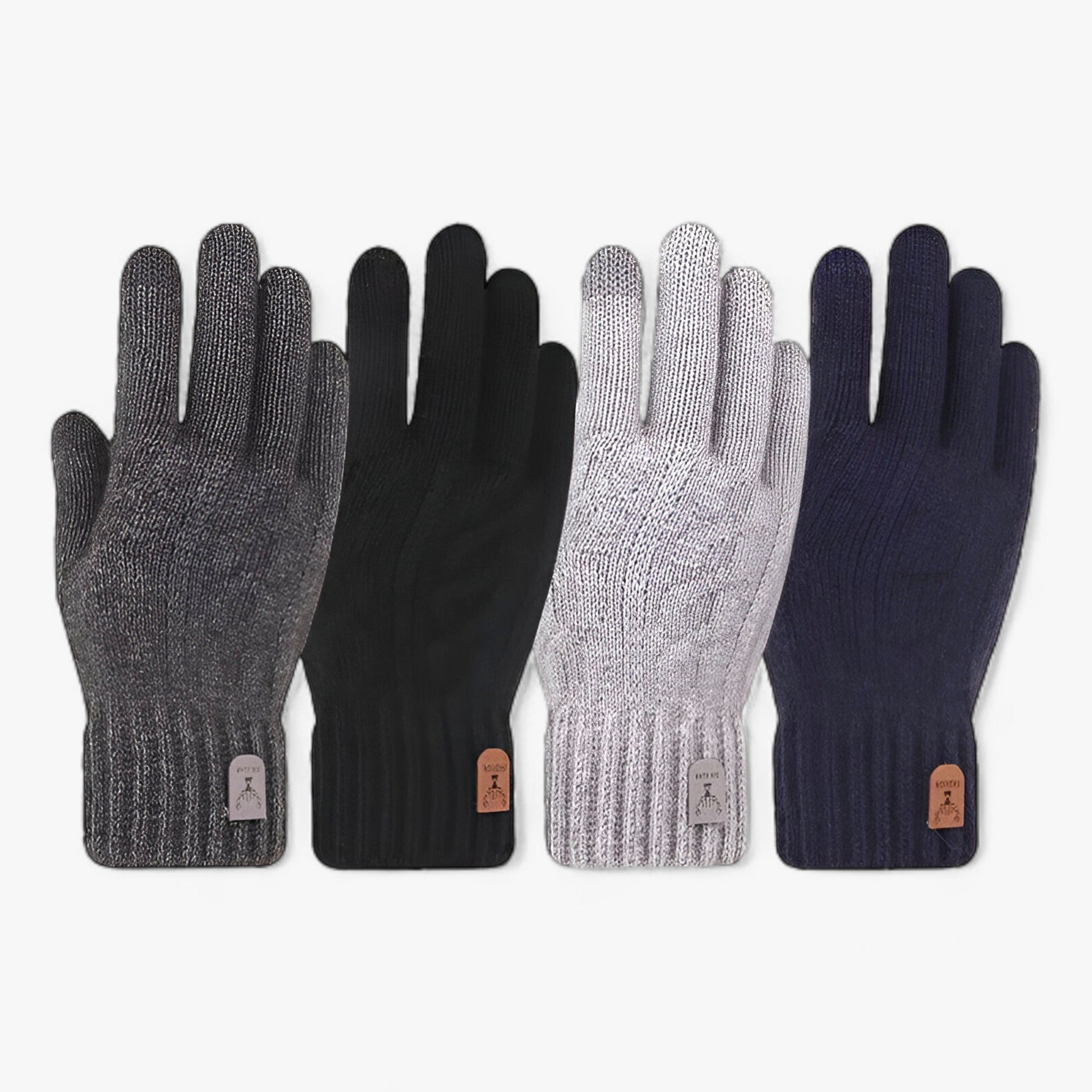 Winter Gloves : Handschoenen Marineblauw - CozyWarm - Touchscreen Winterhandschoenen in van Pantino