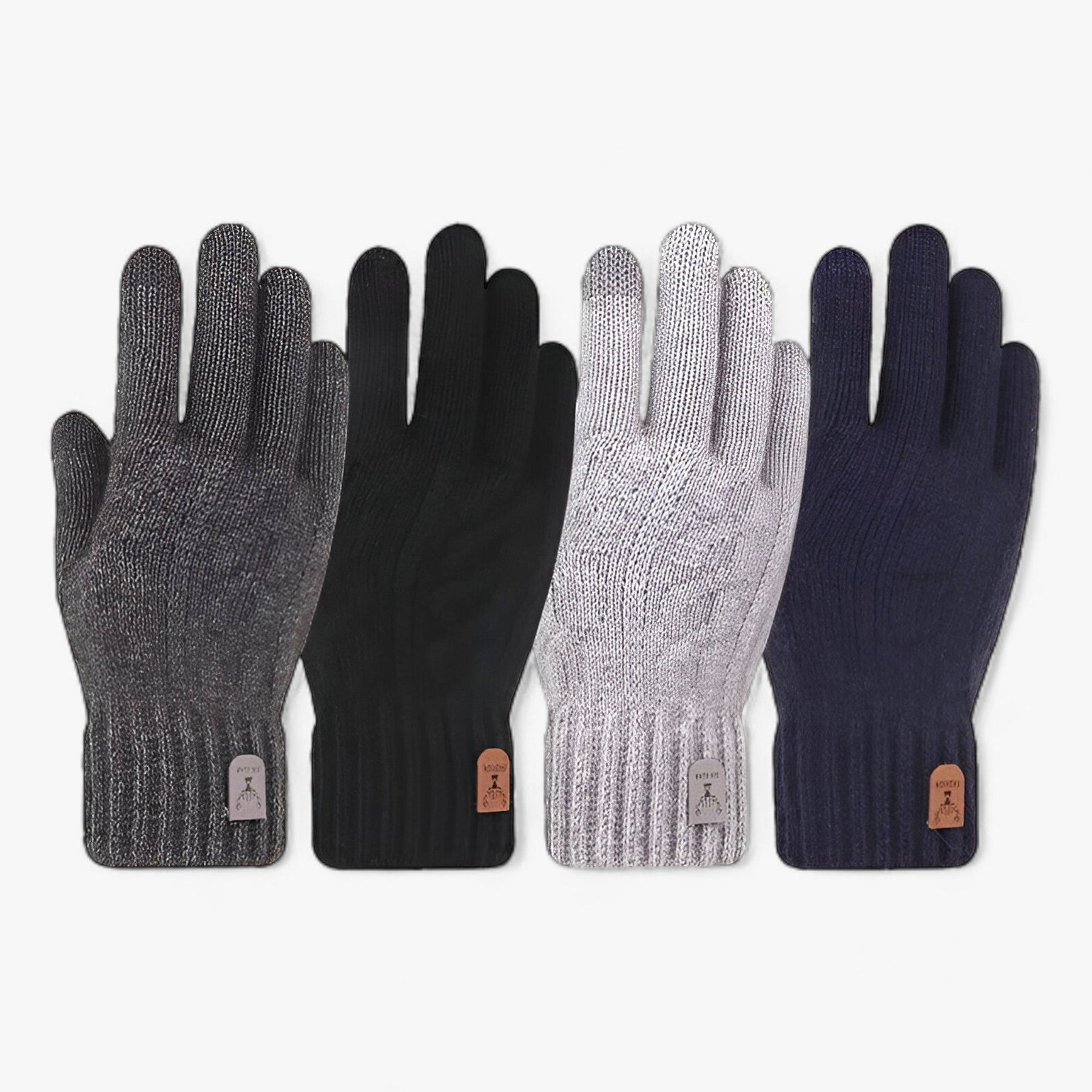 Winter Gloves : Handschoenen Marineblauw - CozyWarm - Touchscreen Winterhandschoenen in van Pantino