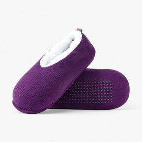 other : Comfortabele Sokkenen - Antislip Comfort (1 Paar + 1 Paar Gratis) - 1 Paar Grijs in 1 Paar Paars van Pantino