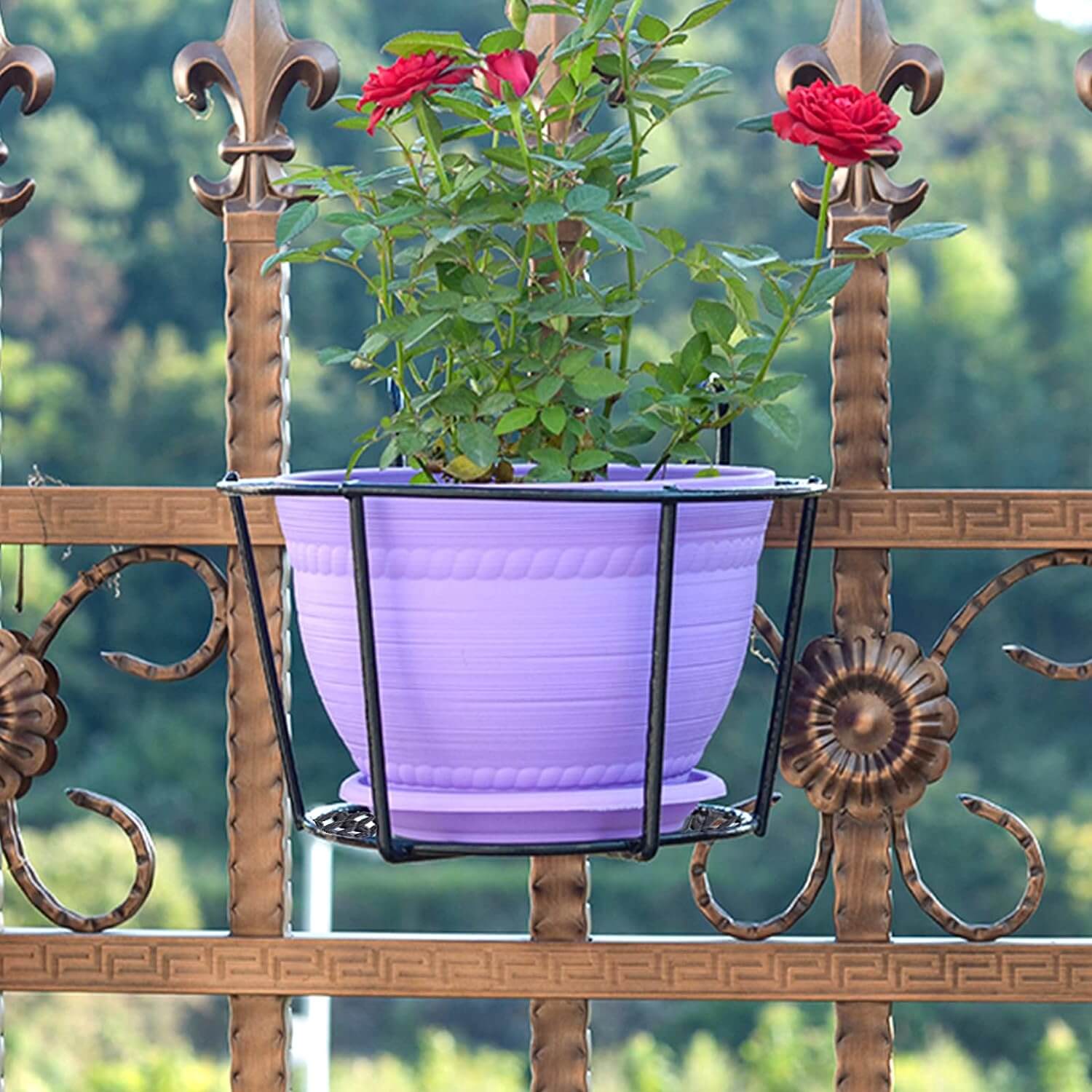 home & garden : Unieke Plantenhanger - Geniet van de Natuur Overal en Altijd - Wit in van Pantino