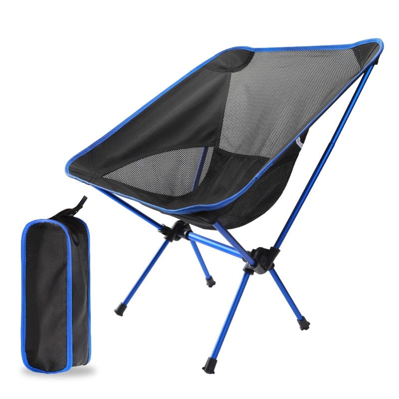 outdoor equipment : Portable Folding Moon Chair - De Ultieme Metgezel voor Al Je Buitenavonturen - Rood in van Pantino