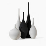 Vase en céramique Osram - Qualité premium pour intérieurs modernes - Grand noir