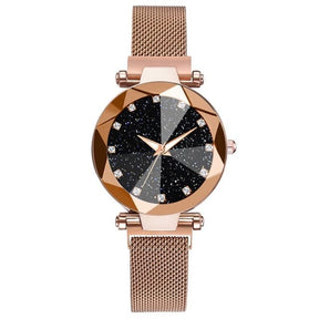 watches : CosmicWatch - Zwart - Horloge in Goud van Pantino