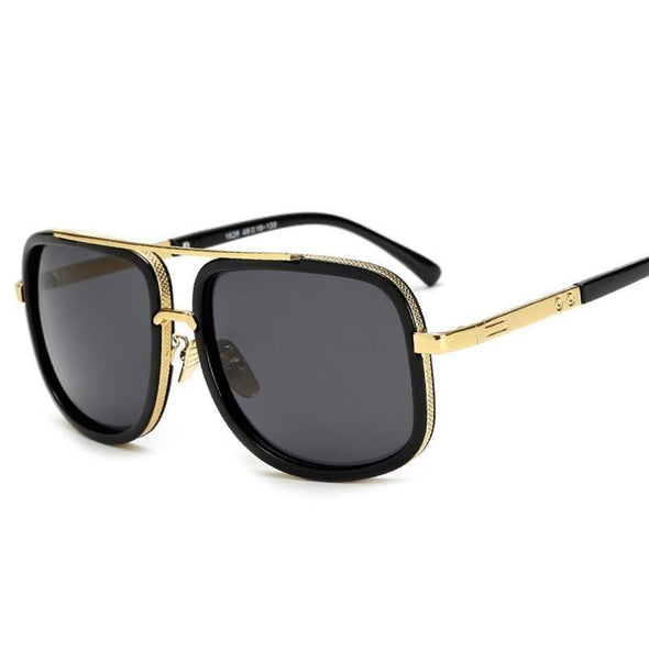 Sunglasses : Gepolariseerde Zonnebril Heren Zwart - UV400 Bescherming voor optimaal zicht en comfortabel design in Zwart van Pantino