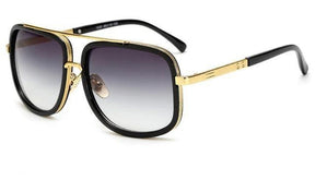 Sunglasses : Gepolariseerde Zonnebril Heren Zwart - UV400 Bescherming voor optimaal zicht en comfortabel design in Grijs van Pantino