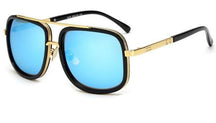 Sunglasses : Gepolariseerde Zonnebril Heren Zwart - UV400 Bescherming voor optimaal zicht en comfortabel design in Blauw van Pantino