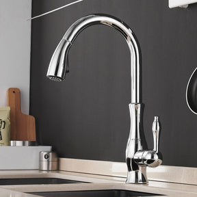home & garden : Intrekbare Keukenkraan - Geborsteld Nikkel Uittrekbaar Design - RVS in Chroom van Pantino