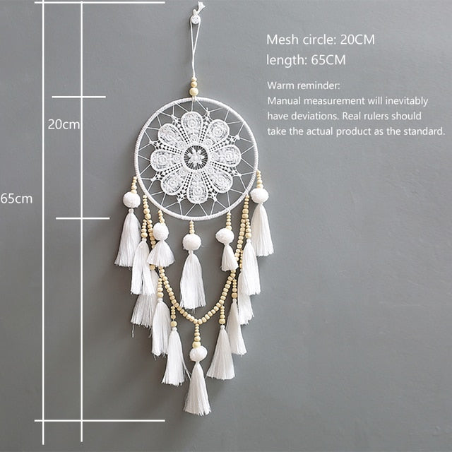 home & garden : Mandala Wandhanger - Zon en Maan Bohemian Decoratie - Katoen in Standardtitel van Pantino