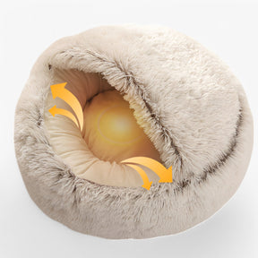pets : CozyNest - Huisdieren Bed - Donkergrijs in van Pantino