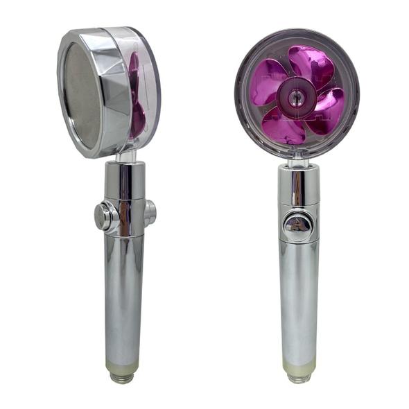 home & garden : Hoge Druk Douchekop - Magische Waterstralen Spa Effect - ABS in Pink van Pantino