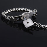Koppelarmband Roestvrij Staal Slot & Sleutel | Voor Hem en Haar
