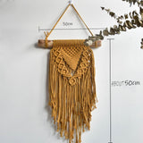 Bohemian Makramee Wanddekoration