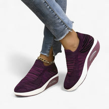 Women's Sneakers : In Sneakers Dames - Lichtpaars in Paars van Pantino