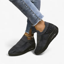 Women's Sneakers : In Sneakers Dames - Lichtpaars in Grijs van Pantino