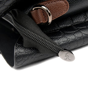 bags : Luxe Leren Handtas Dames Groen - Tijdloos Chique Design - Echt Leer in van Pantino