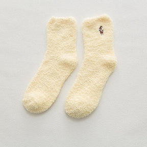 Socks : Gezellige Katoenen Sokken Honden Katten - Mintgroen - Kat in Citroengeel - Reeënkal van Pantino