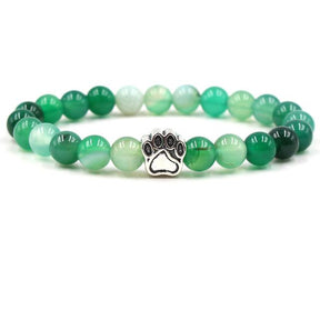 Bracelet : Armband Groen - Poot Energie Honden in Groen van Pantino