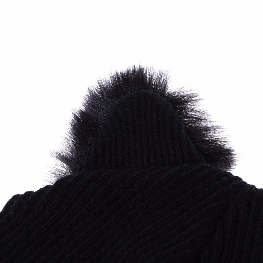 Beanie : Gebreide Muts met Kattendesign in van Pantino