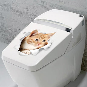home & garden : 3D Kat Sticker Muursticker Honden Katten in van Pantino