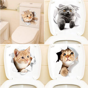 home & garden : 3D Kat Sticker Muursticker Honden Katten in van Pantino