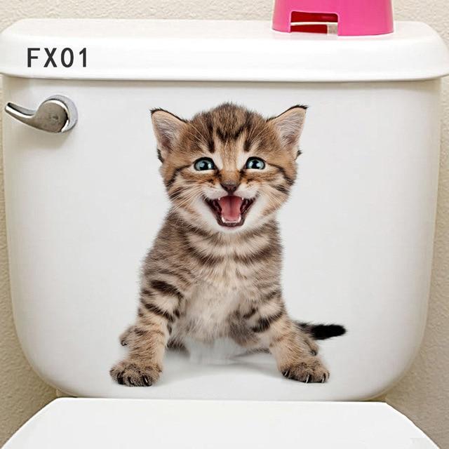 home & garden : 3D Kat Sticker Muursticker Honden Katten in Katze12 van Pantino