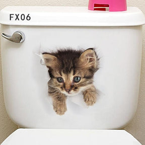 home & garden : 3D Kat Sticker Muursticker Honden Katten in Katze13 van Pantino