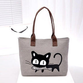 bags : Stijlvolle Strandtas voor Katten - Beige in Grijs van Pantino