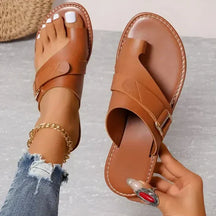 Sandals : Sandalen Dames Zwart - Stijlvolle Luxe Design - Perfect voor die van Elegantie en Exclusiviteit Houden in Bruin van Pantino
