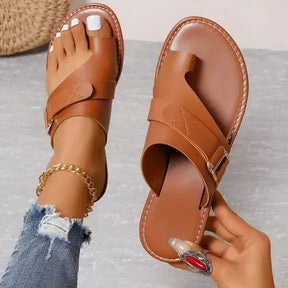 Sandals : Sandalen Dames Zwart - Stijlvolle Luxe Design - Perfect voor die van Elegantie en Exclusiviteit Houden in Bruin van Pantino