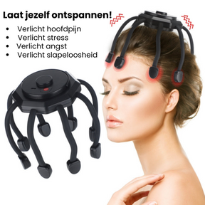 gadgets : Hoofdmassage Pro - Gun Jezelf Ontspanning - Zwart in van Pantino