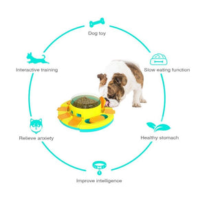 pets : PuzzleToy - PetFeeder - Hondenspeelgoed Voedingstraining in van Pantino